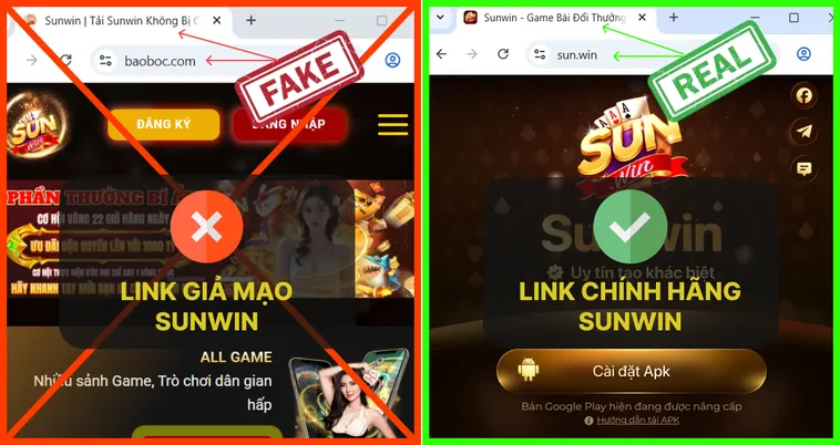 Dấu Hiệu Vàng Giúp Bạn Biết Đâu Là Website SunWin Chính Hãng